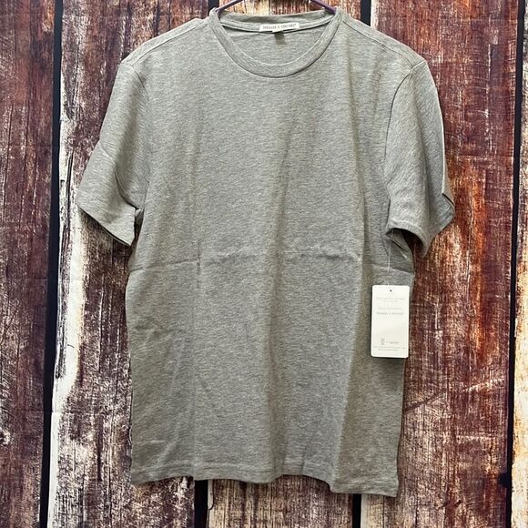 THREADS 4 Thought Short Sleeve T-Shirt In Gray - Picture 1 of 4